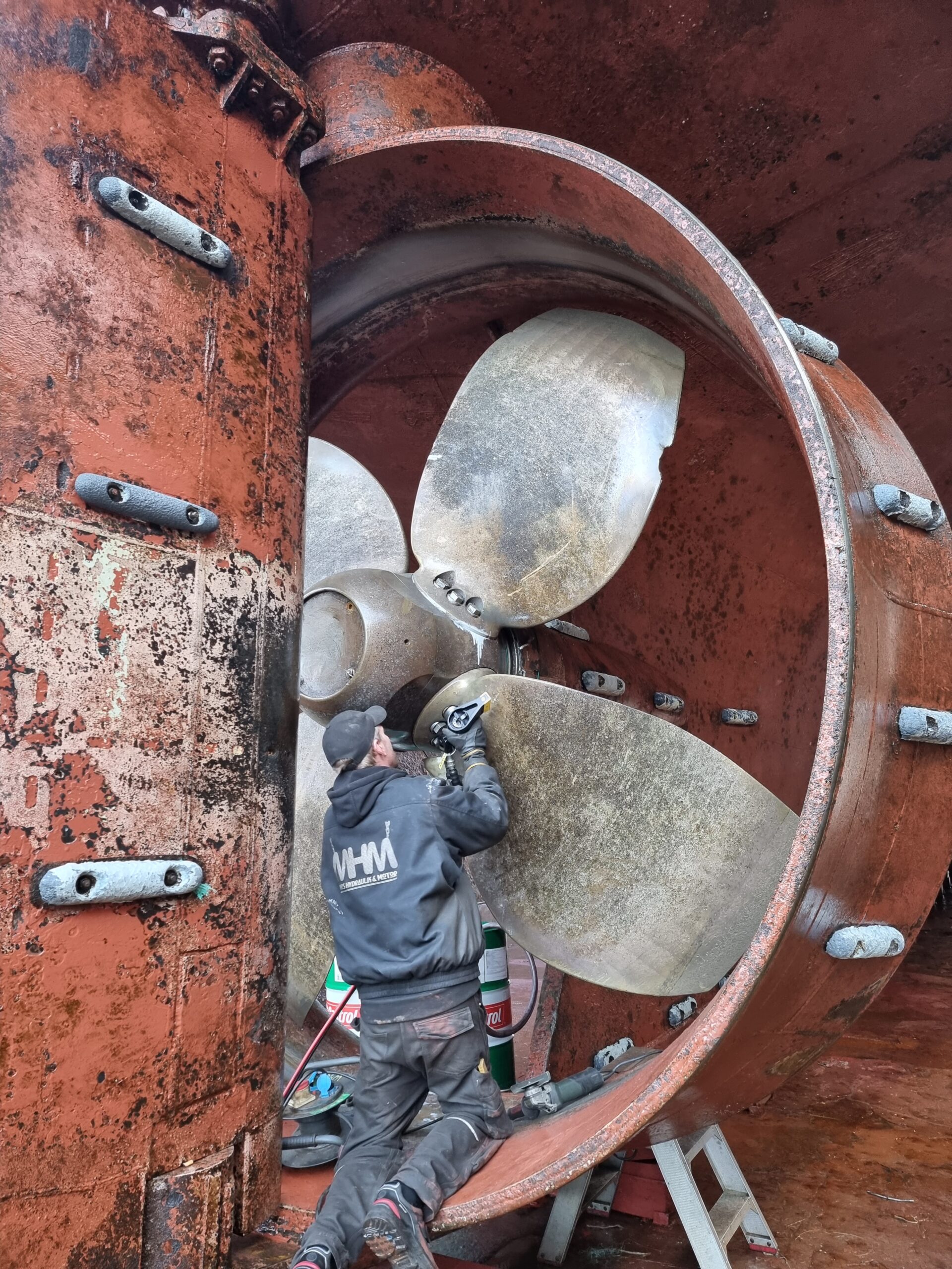 Mikes hydraulik og motor