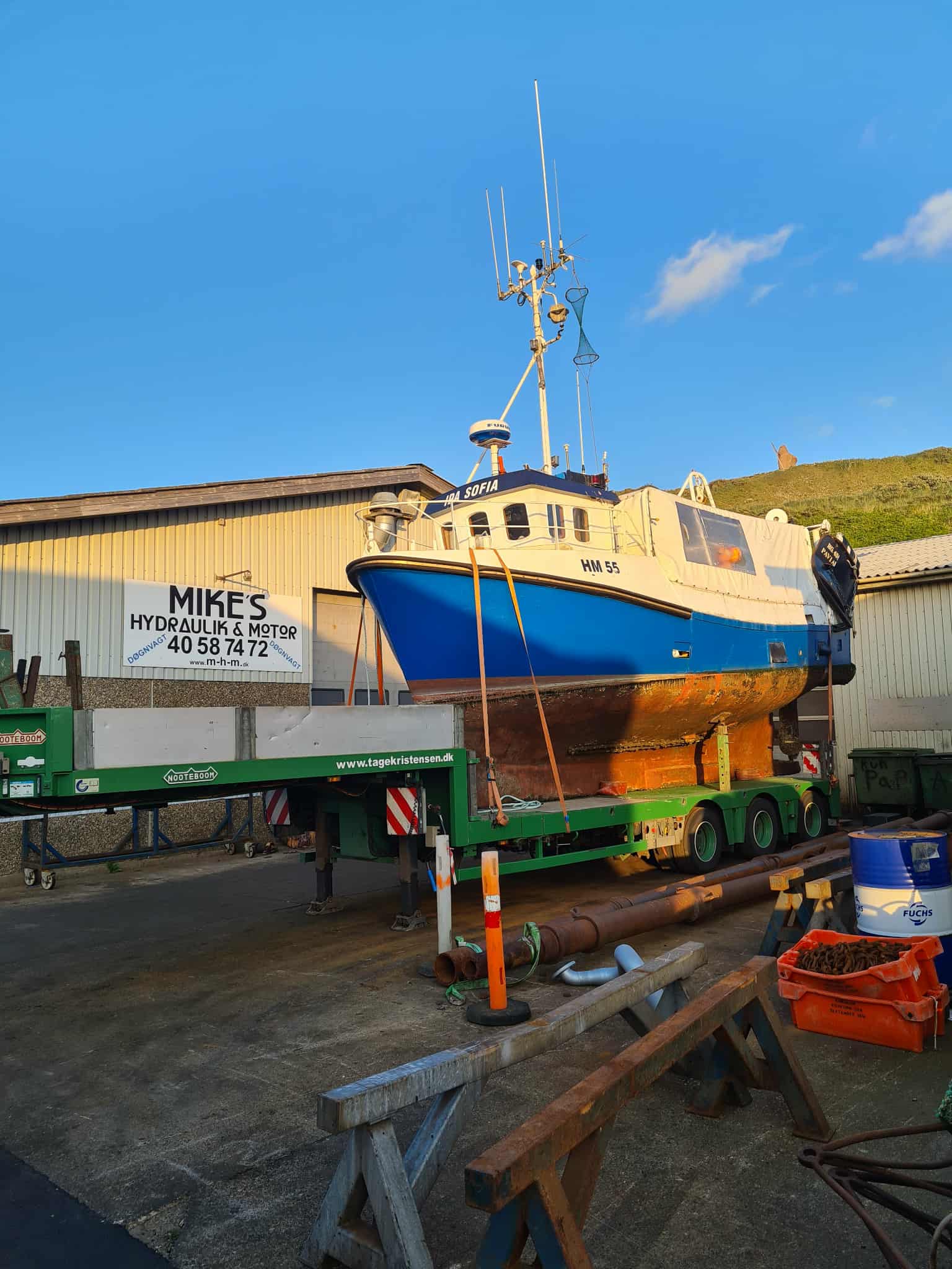 Mikes hydraulik og motor